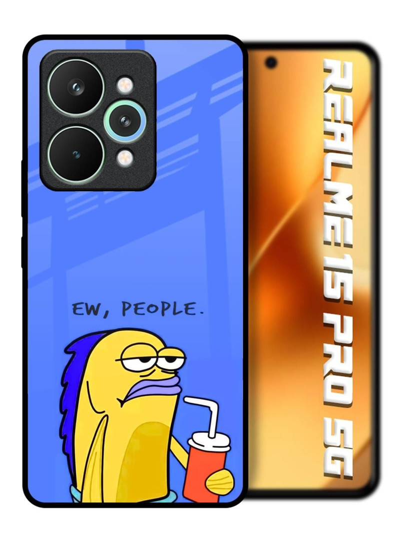 QRIOH Cartoon Characters Printed Realme 15 Pro 5G Back Case Mobile Accessories